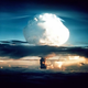Detonación de Ivy Mike, la primera bomba termonuclear de la historia. Explotó en el Atolón Enewetak en 1952.
